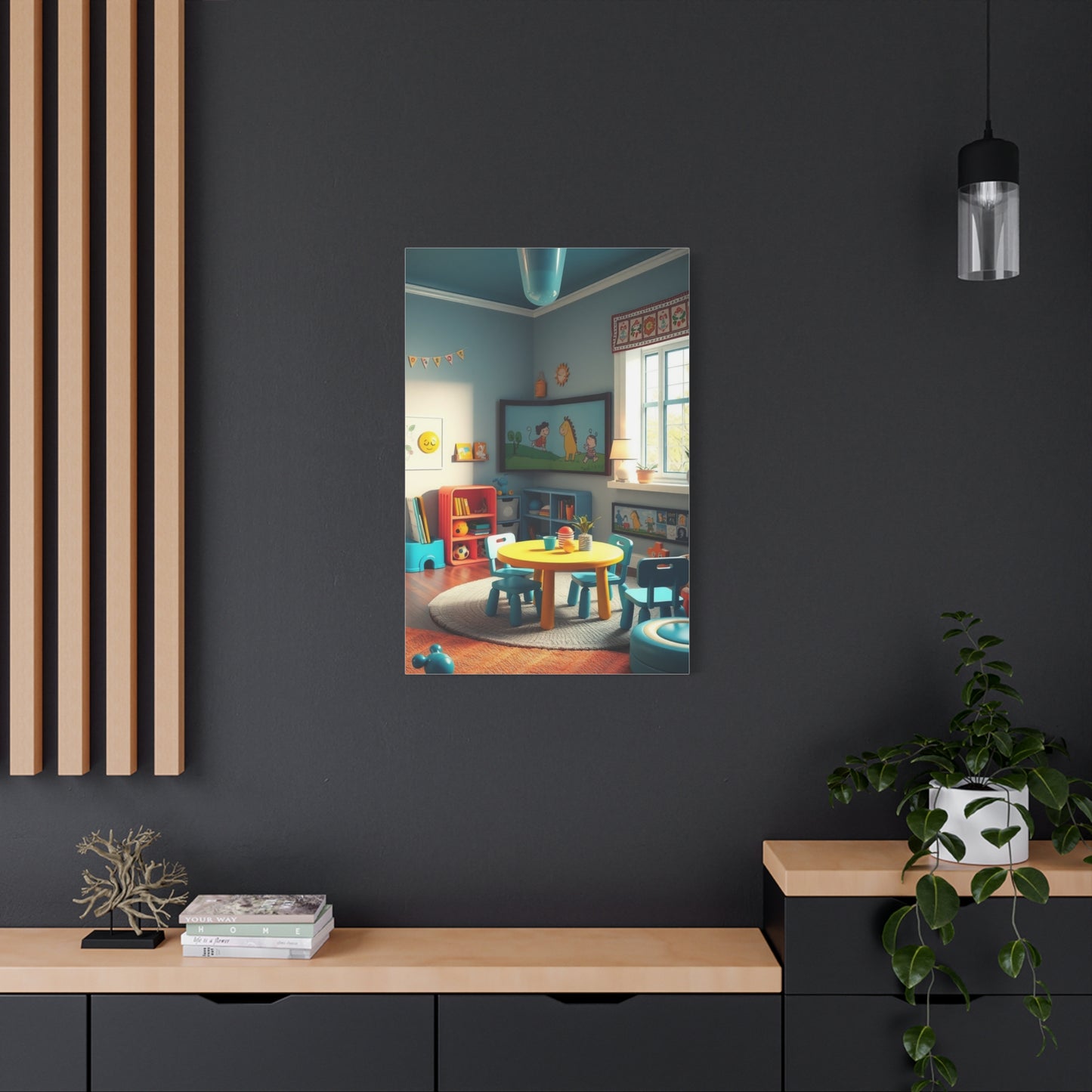 Masterpiece Kids Playroom Art Vision Wall Art & Canvas Print