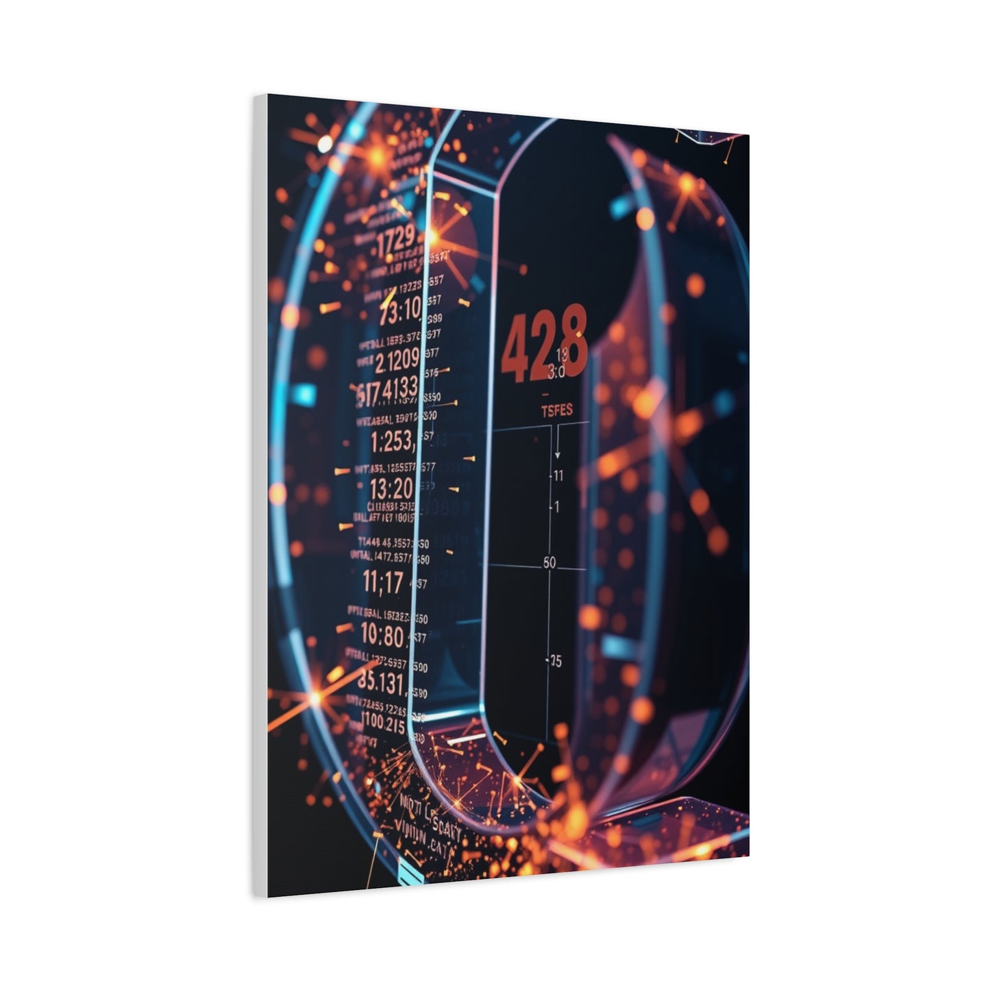 Numbers Art Luxury Canvas Wall Art & Canvas Print