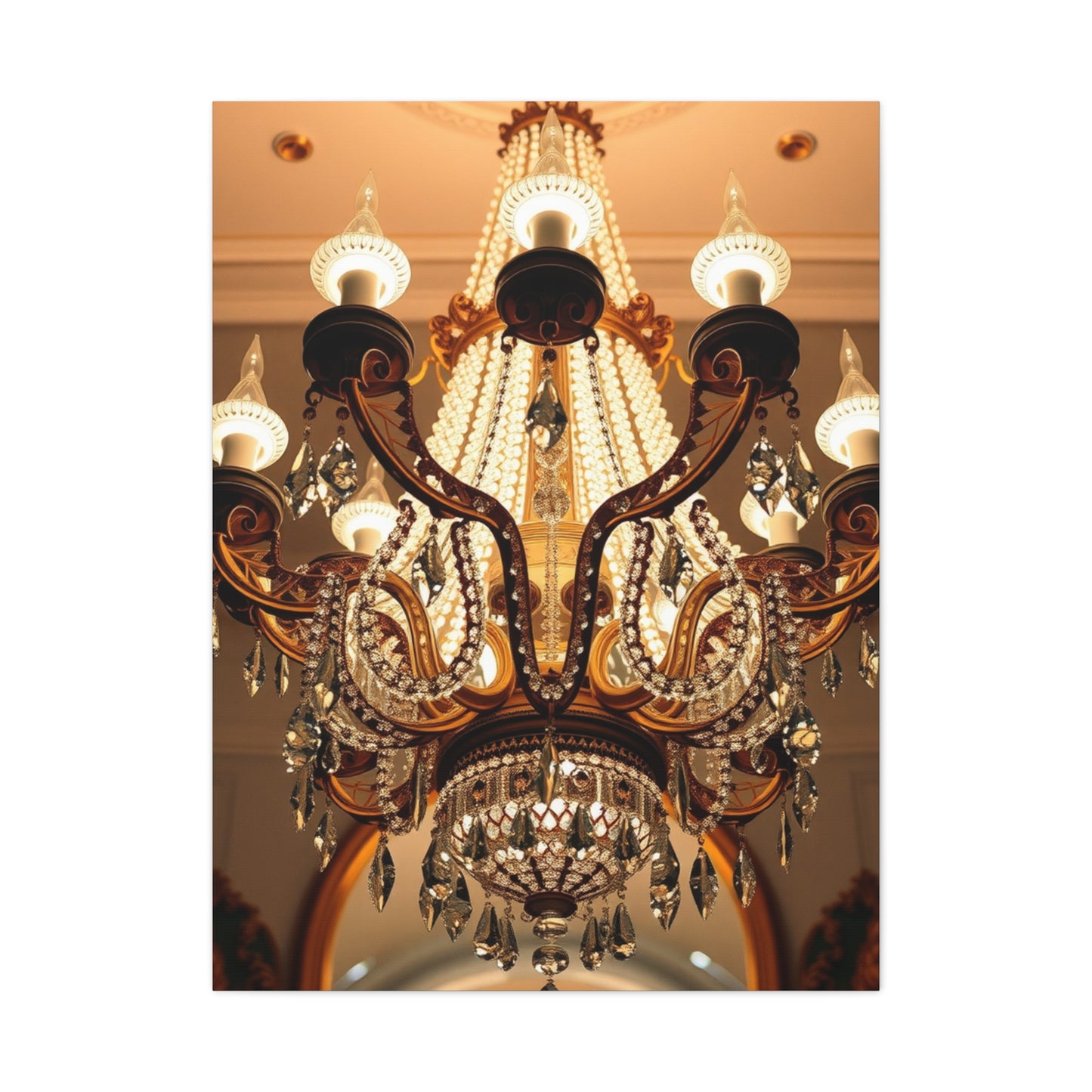 Elite Chandelier Art Vision Wall Art & Canvas Print