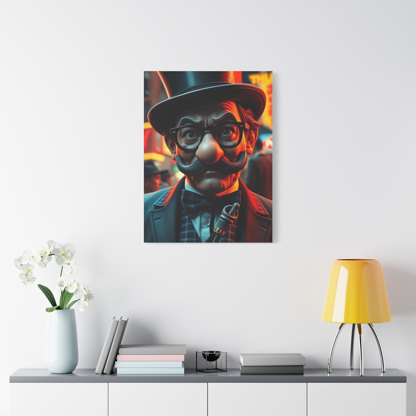 Supreme Rich Uncle Pennybags Art Collection Wall Art & Canvas Print