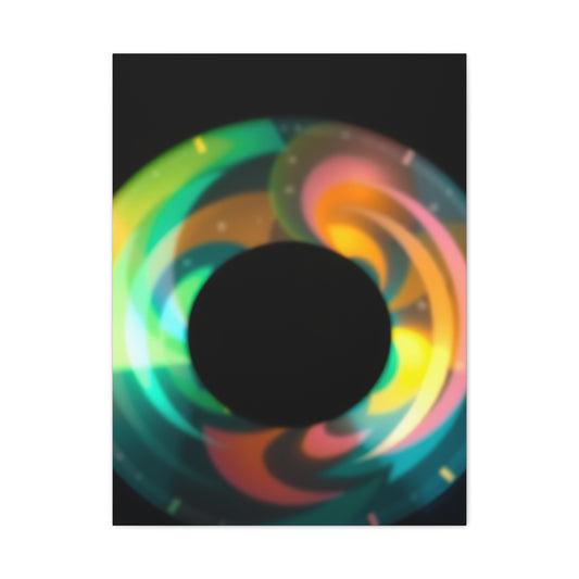 Elite Circular Abstract Art Vision Wall Art & Canvas Print