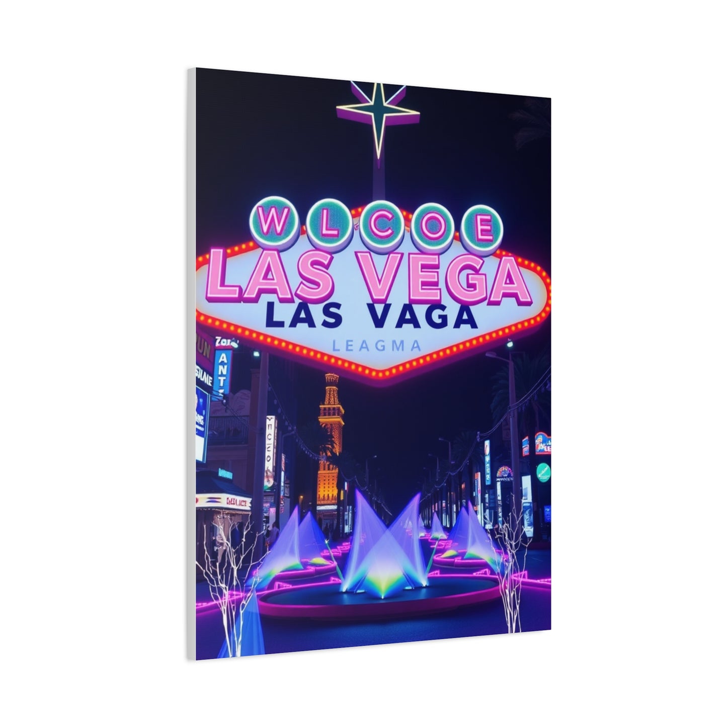 Las Vagas Art Luxury Canvas Wall Art & Canvas Print