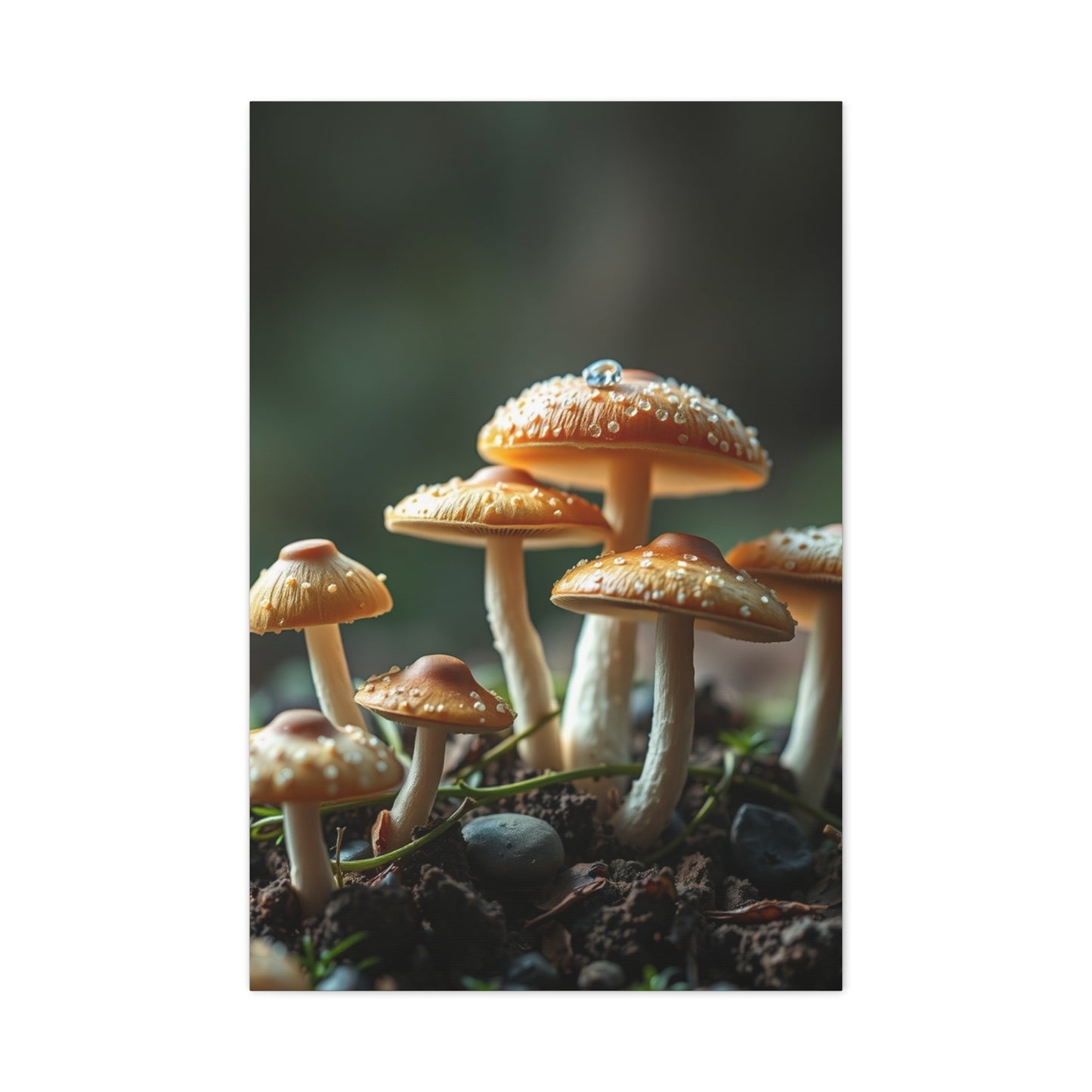 Mushrooms Wall Art Refined Canvas Wall Art & Canvas Print