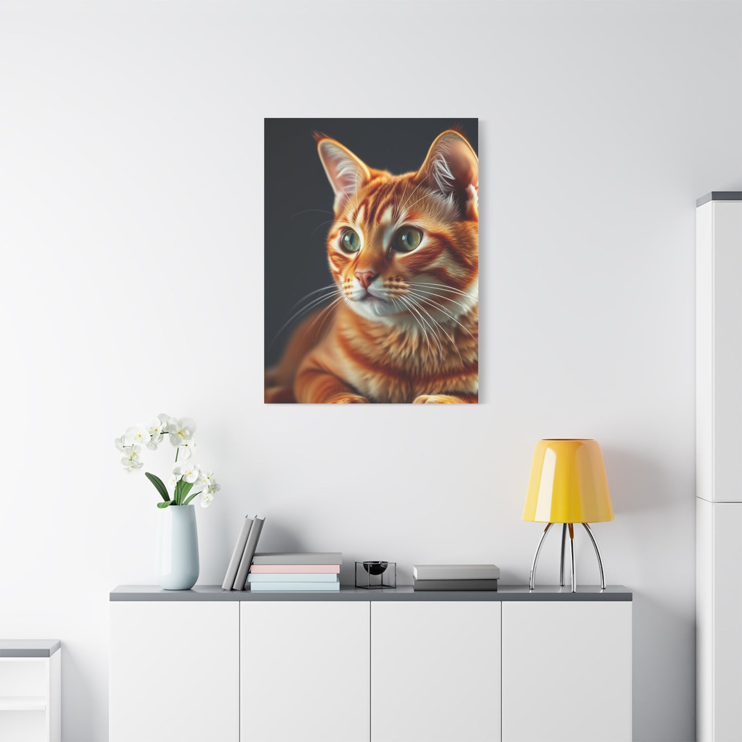 Supreme Orange Cat Art Collection Wall Art & Canvas Print