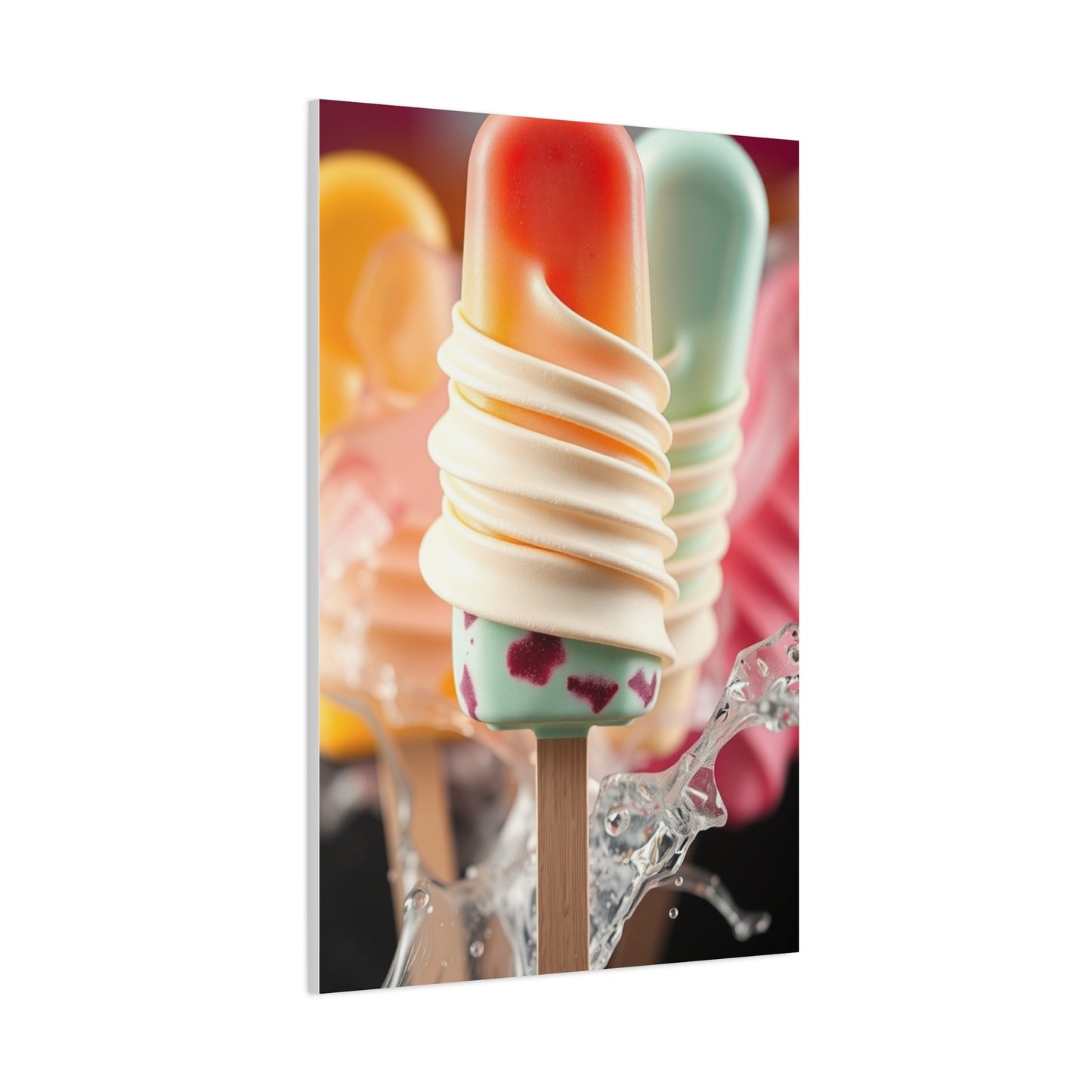 Masterpiece Ice Cream & Popsicle Art Vision Wall Art & Canvas Print