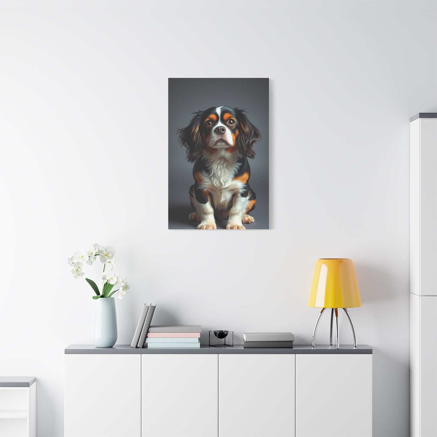 Masterpiece Cavalier King Charles Spaniels Art Vision Wall Art & Canvas Print