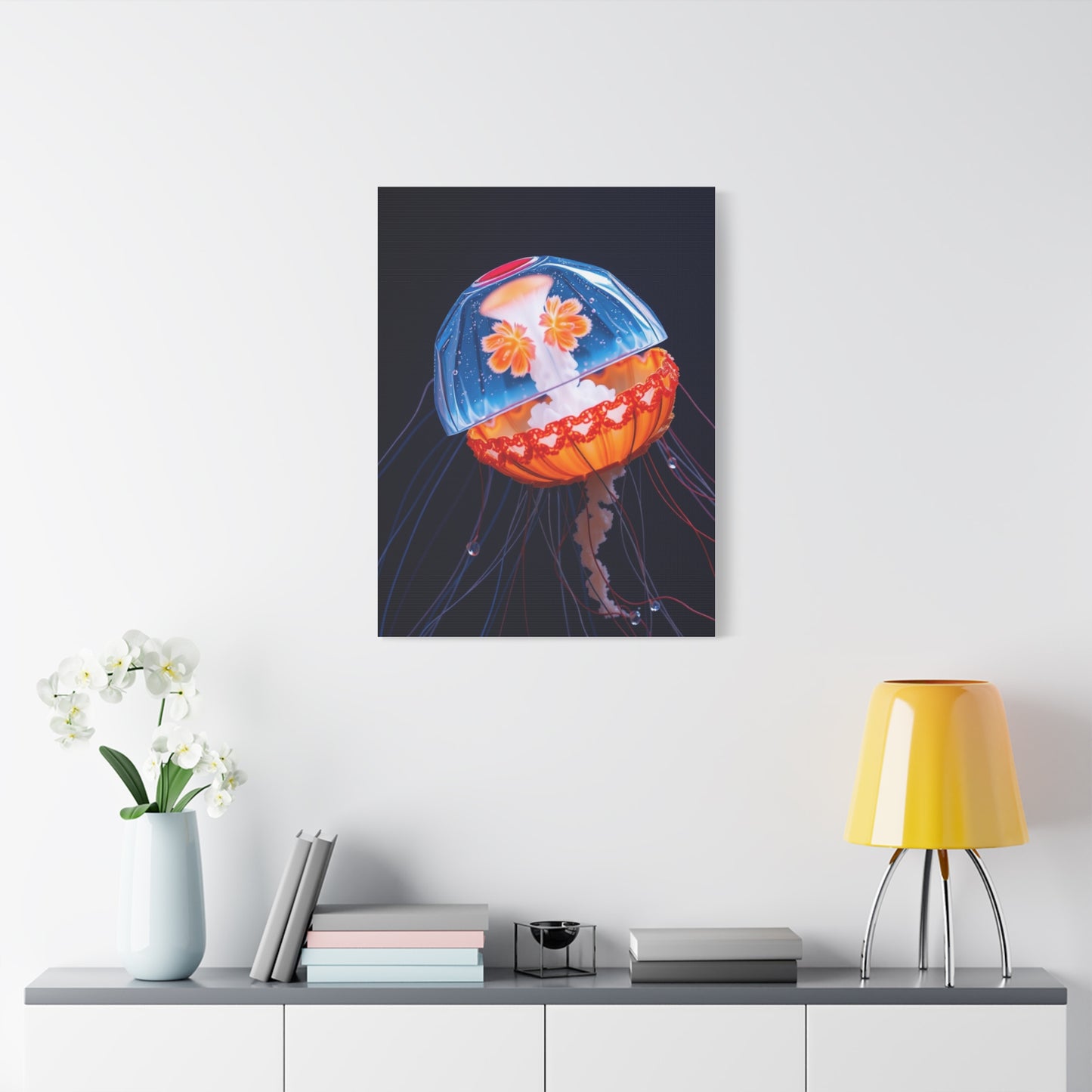 Jellyfish Art Refined Canvas Wall Art & Canvas Print