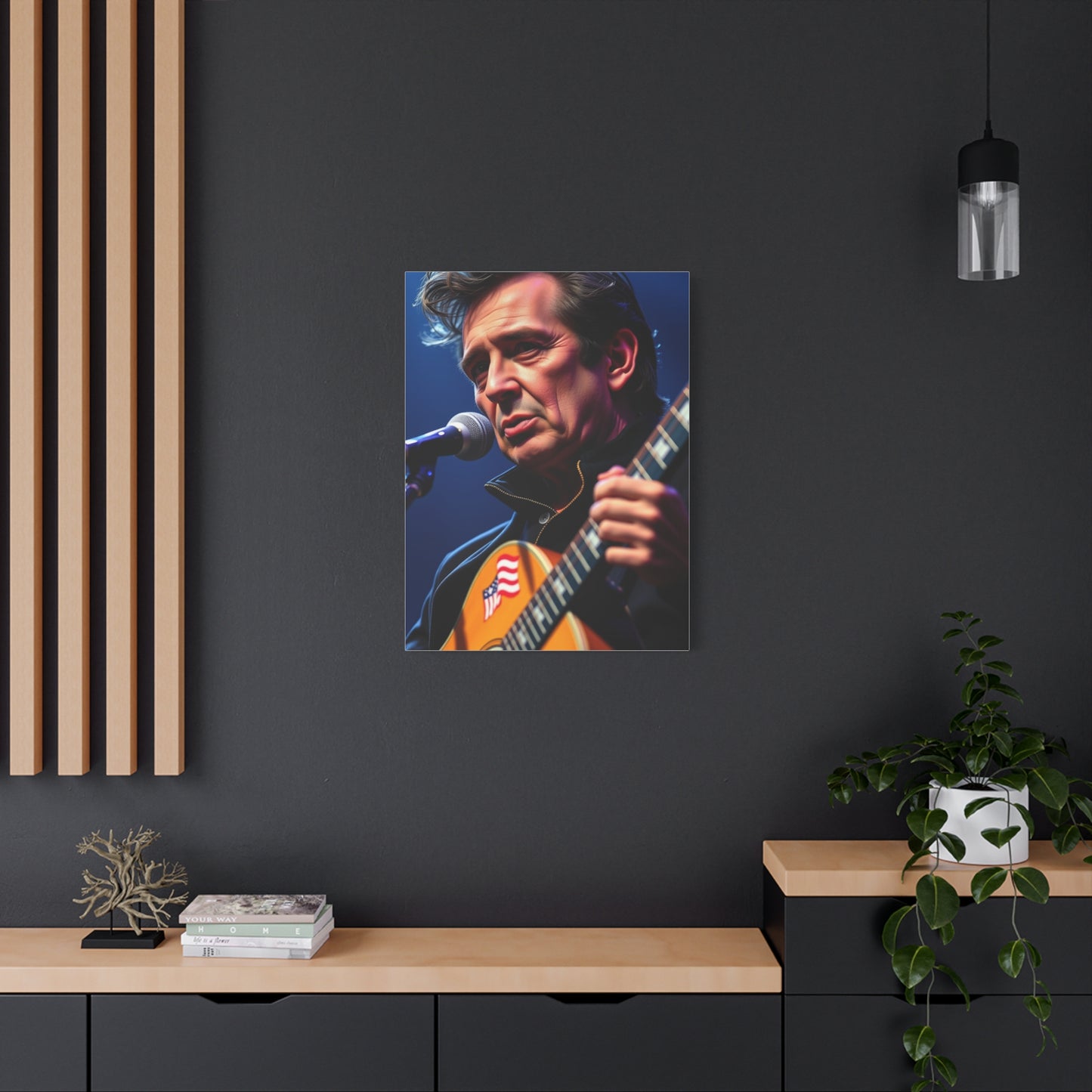 Johnny Cash Art Luxury Canvas Wall Art & Canvas Print