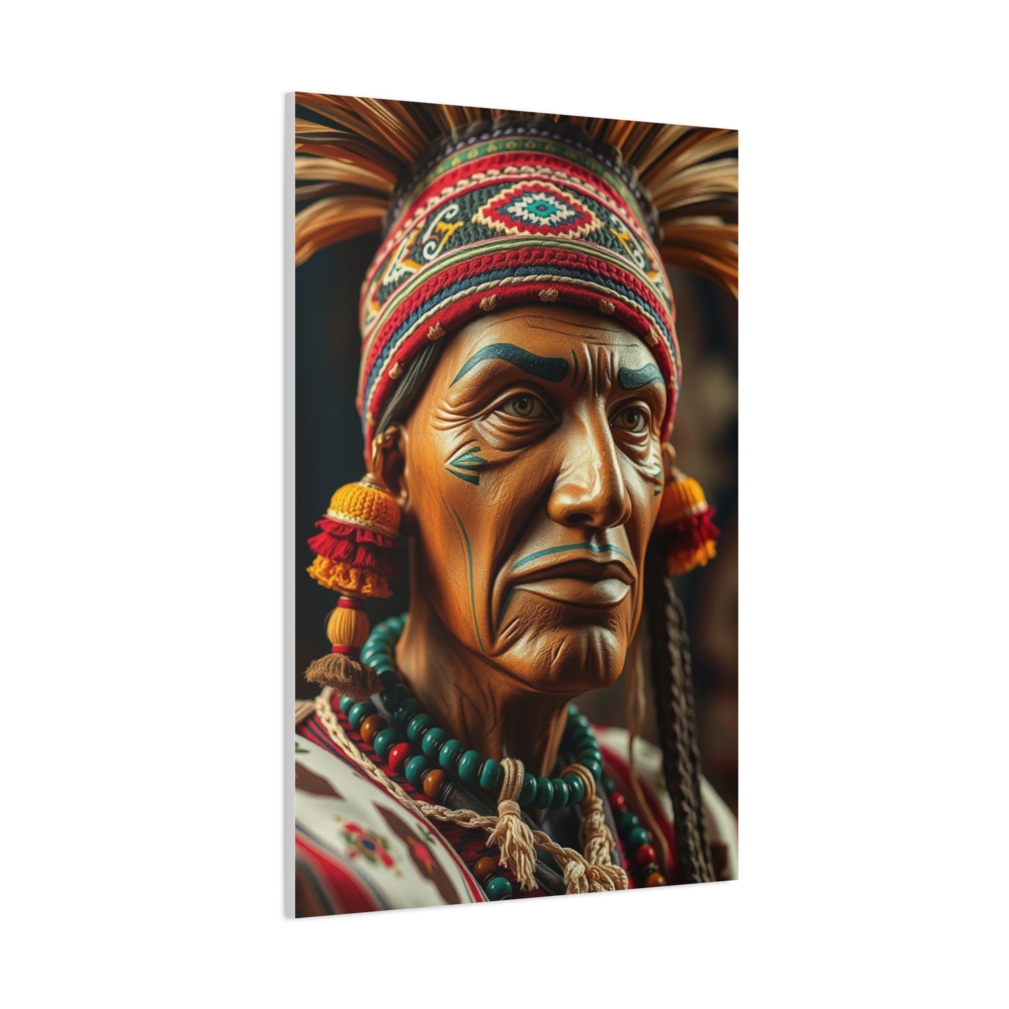 Folk Art Refined Canvas Wall Art & Canvas Print