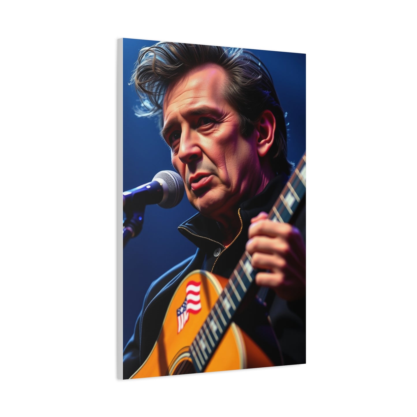 Johnny Cash Art Luxury Canvas Wall Art & Canvas Print