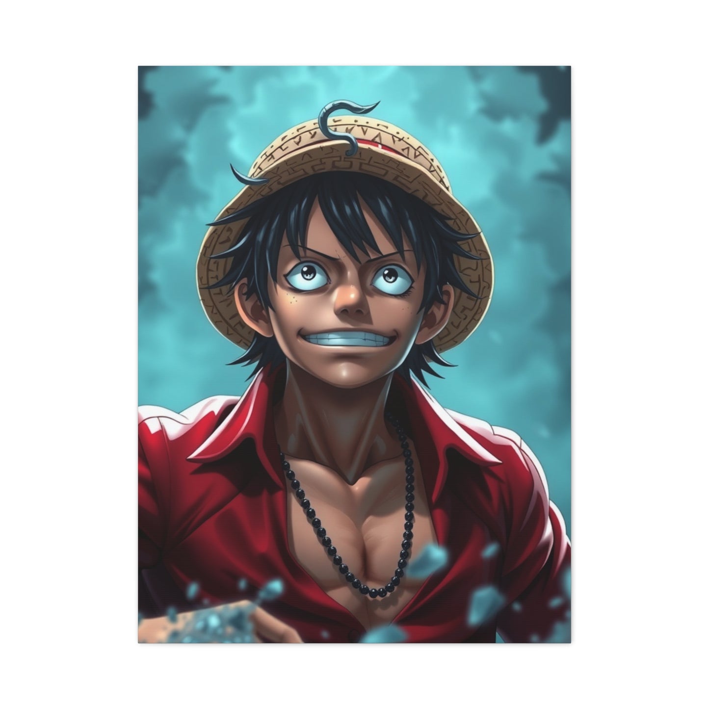 Monkey D. Luffy Art Refined Canvas Wall Art & Canvas Print