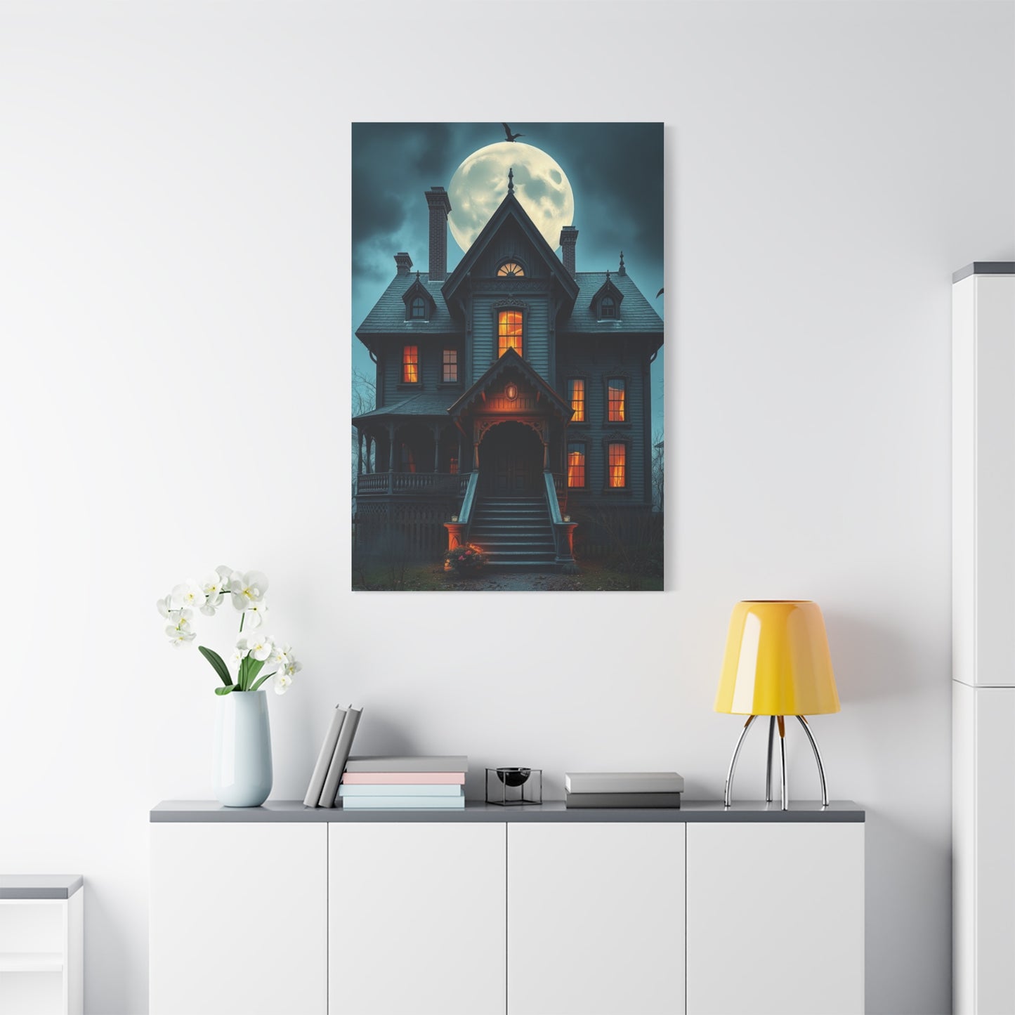 Supreme Haunted House Art Collection Wall Art & Canvas Print