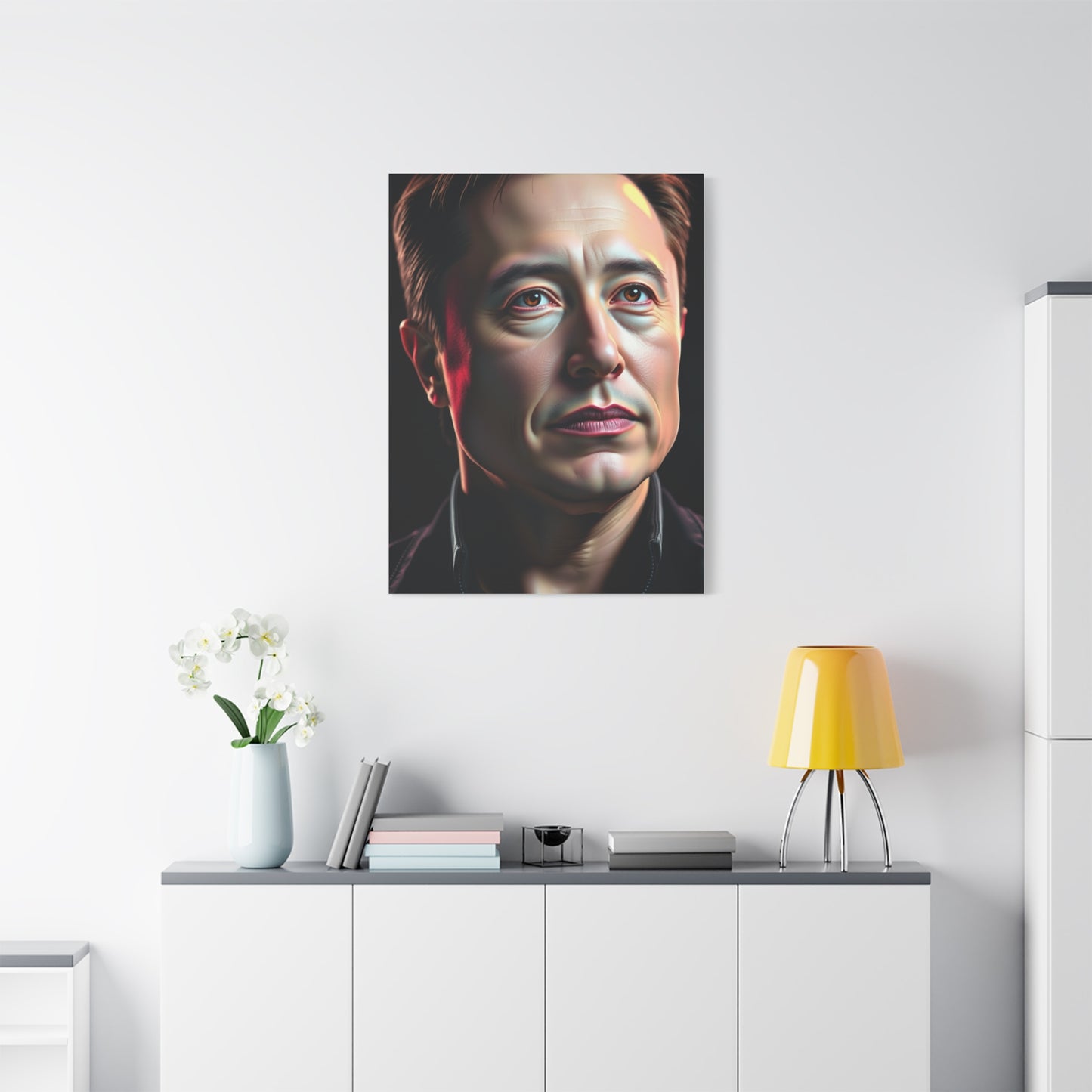 Elite Elon Musk Art Vision Wall Art & Canvas Print