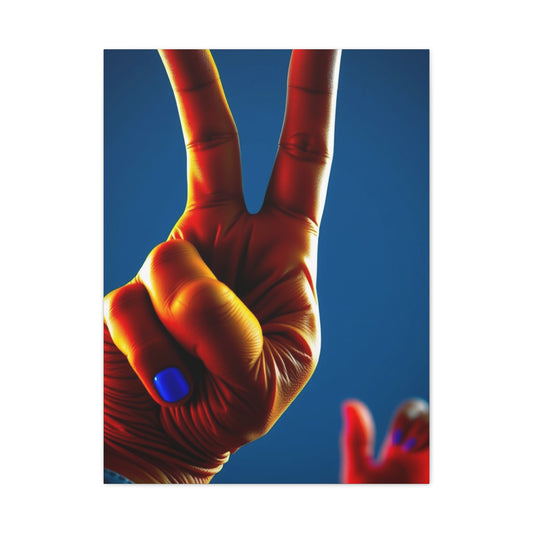 Peace Sign Art Supreme Gallery Wall Art & Canvas Print