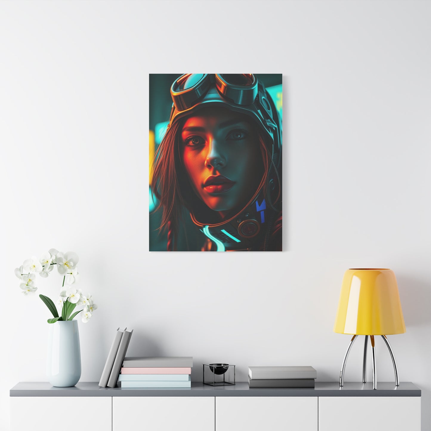 Masterpiece Cyberpunk Art Vision Wall Art & Canvas Print