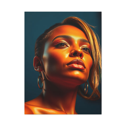 Pop of Orange Art Supreme Gallery Wall Art & Canvas Print