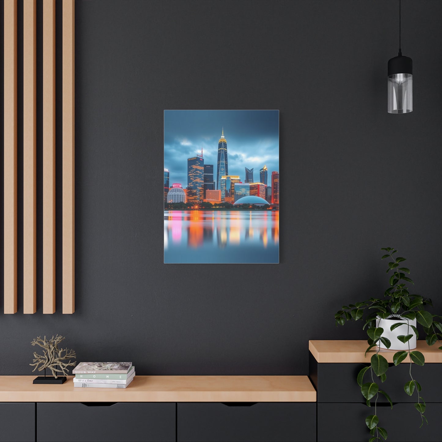 Supreme Houston Skylines Art Collection Wall Art & Canvas Print
