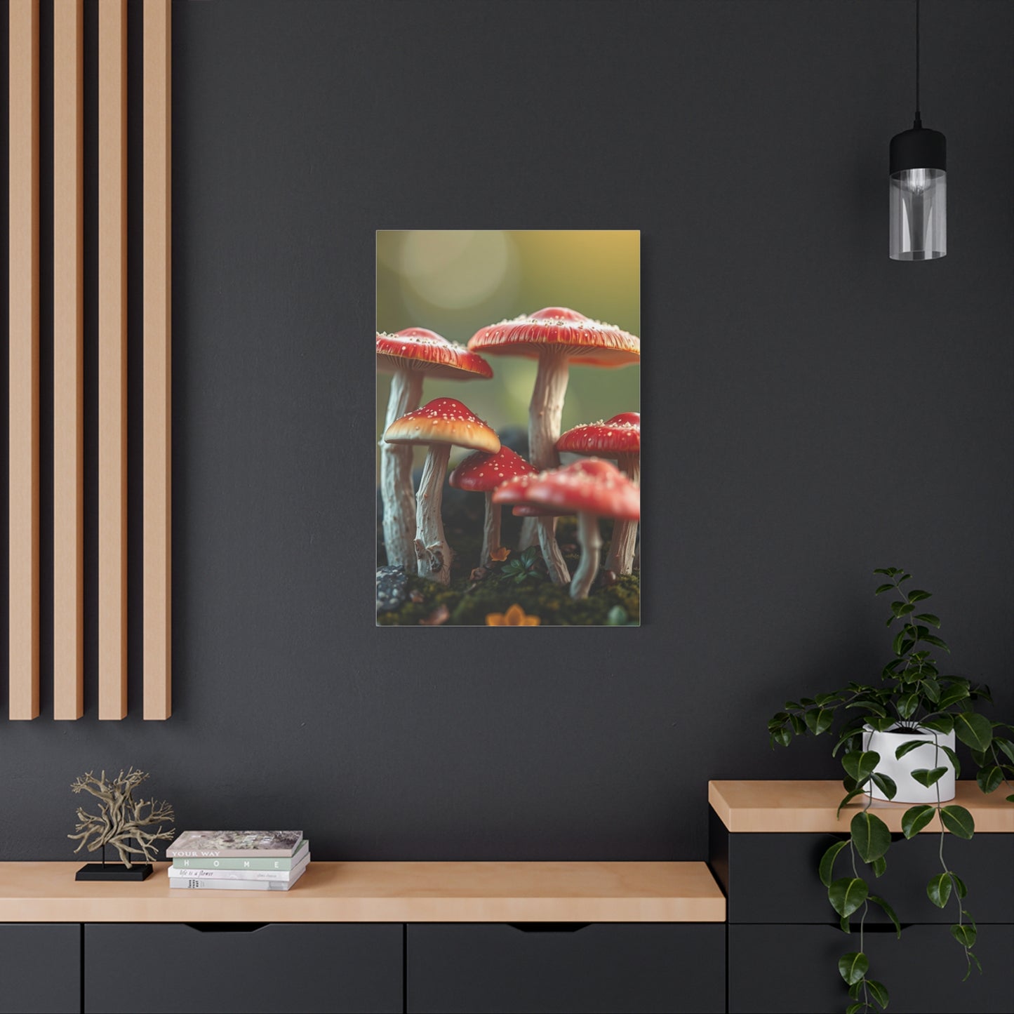 Elite Mushrooms Wall Art Vision Wall Art & Canvas Print
