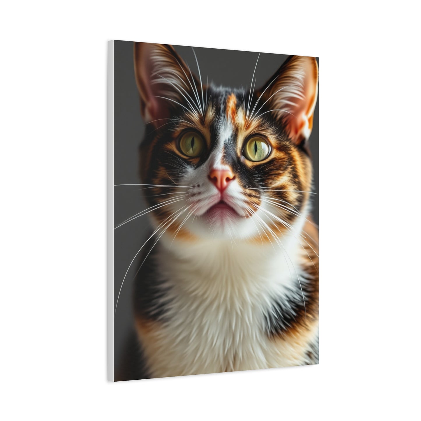 Vision Calico Cat Art Art Wall Art & Canvas Print