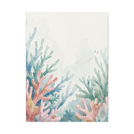 Pastel Coral Reef Study Wall Art & Canvas Prints