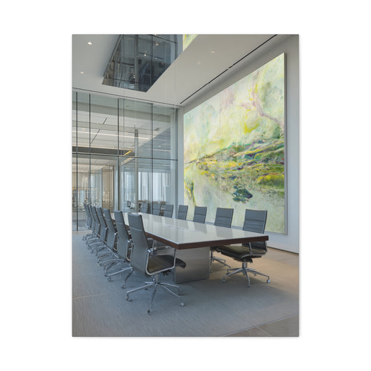 Luminous Translucent Pastel Artwork Wall Art & Canvas Print