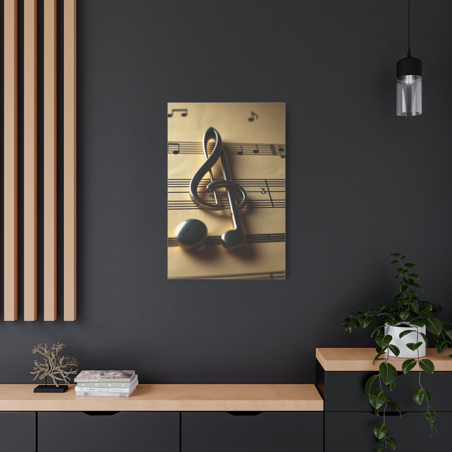 Supreme Musical Notes Art Collection Wall Art & Canvas Print