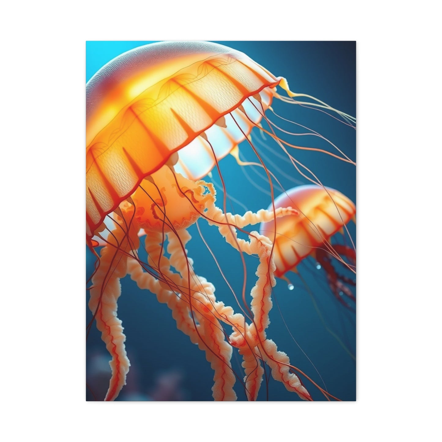 Masterpiece Jellyfish Art Vision Wall Art & Canvas Print