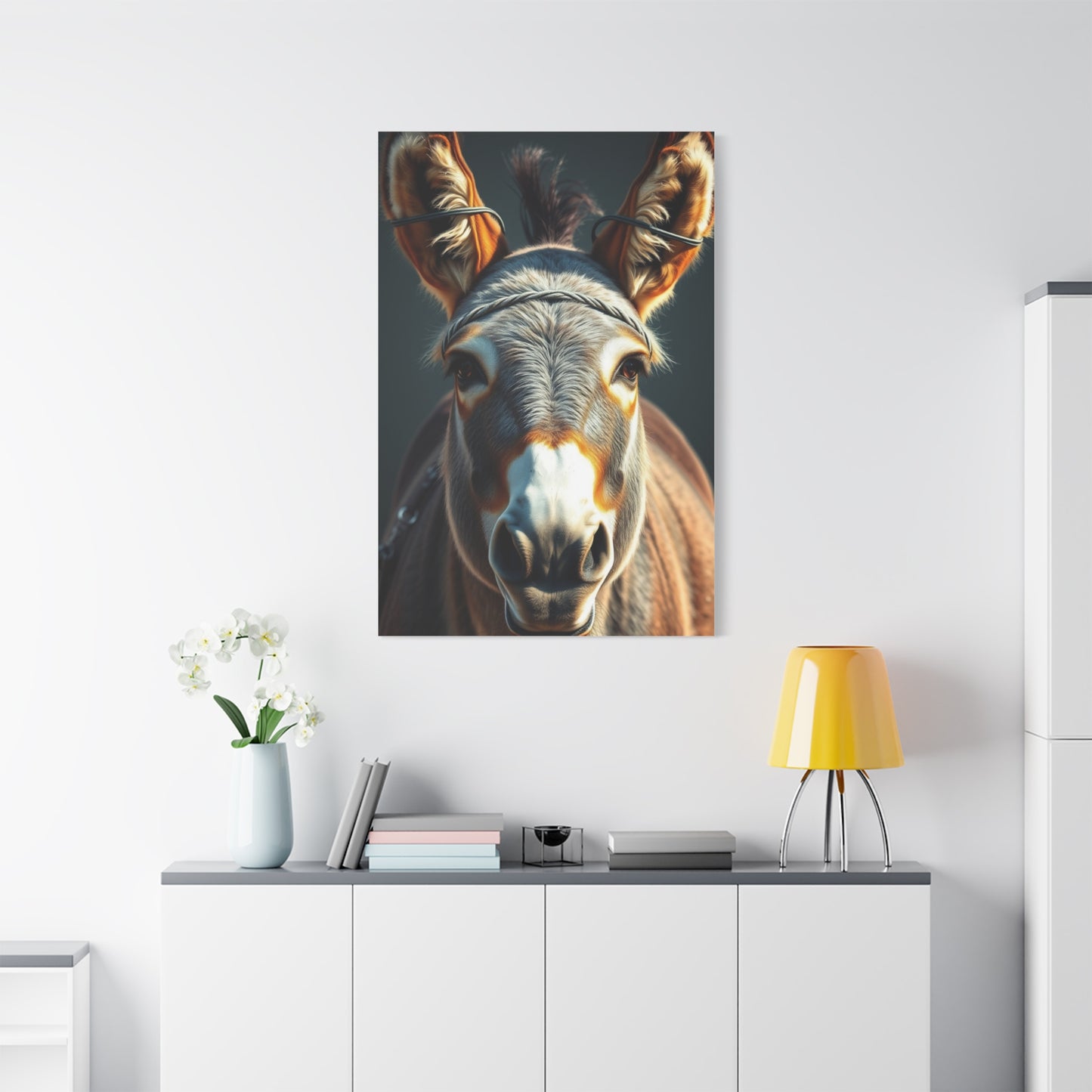 Masterpiece Donkey Art Vision Wall Art & Canvas Print