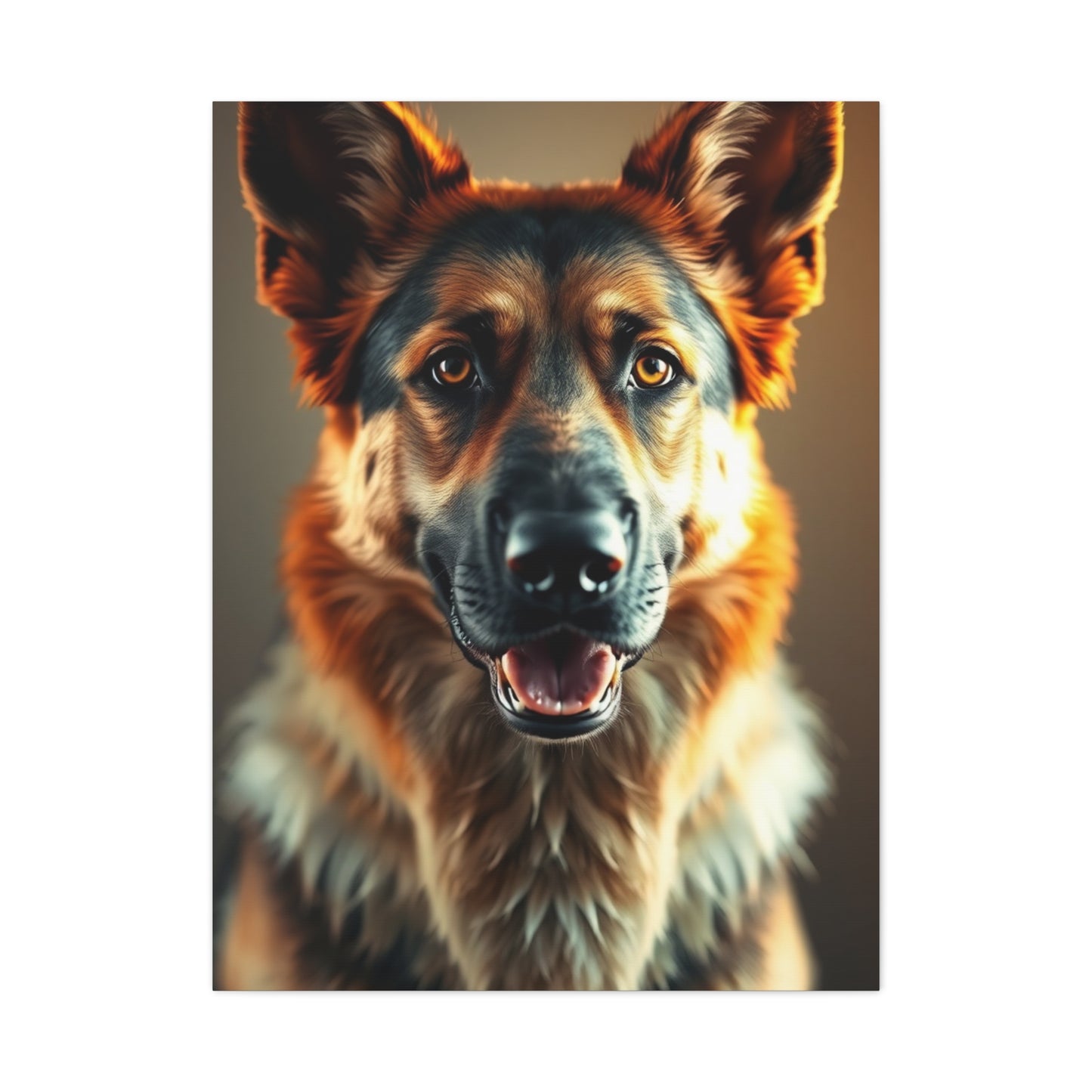 Supreme German Shepherd Art Collection Wall Art & Canvas Print