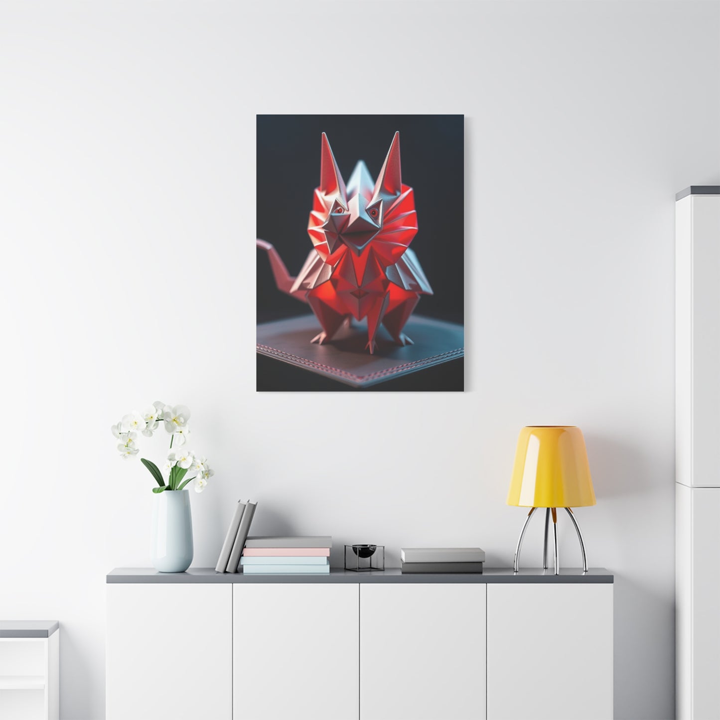 Origami Reverie Canvas Wall Art & Canvas Print