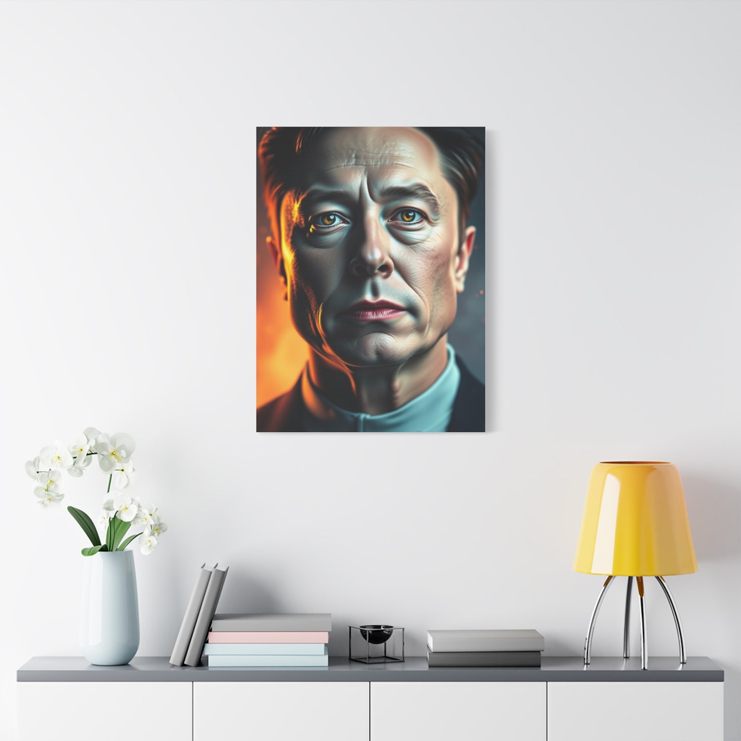 Elon Musk Art Supreme Gallery Wall Art & Canvas Print