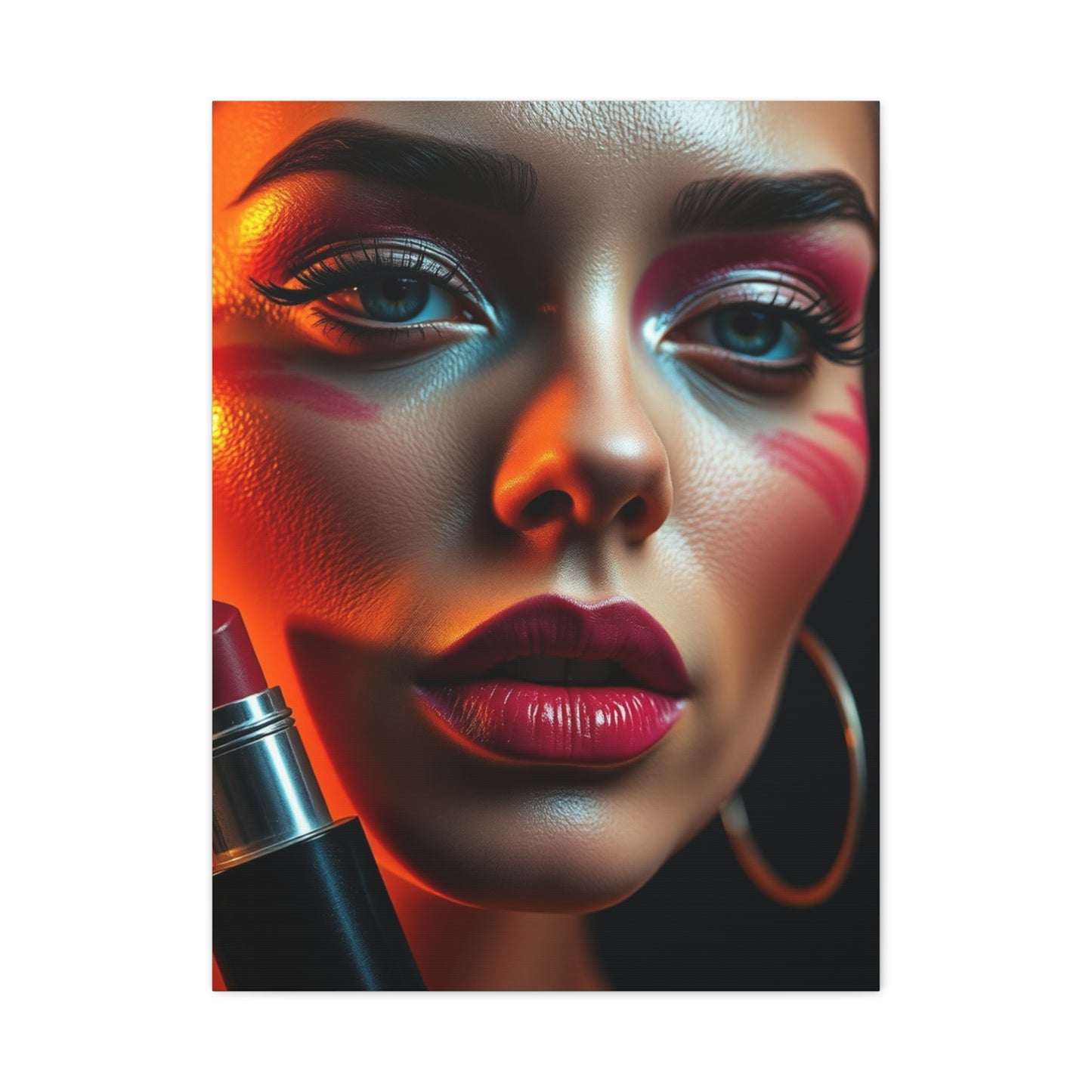 Makeup & Cosmetics Art Refined Canvas Wall Art & Canvas Print