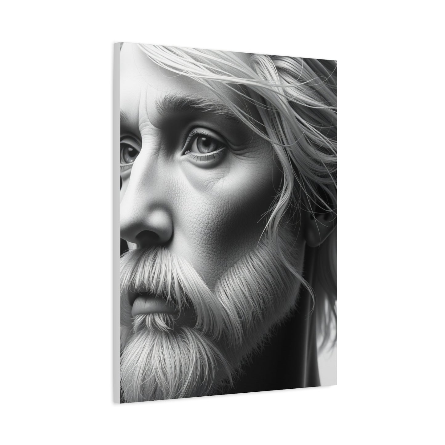 Gray & White Art Luxury Canvas Wall Art & Canvas Print