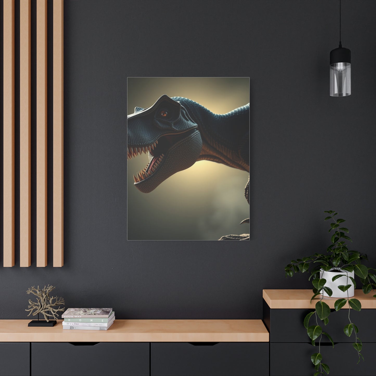 Masterpiece Tyrannosaurus Rex Art Vision Wall Art & Canvas Print