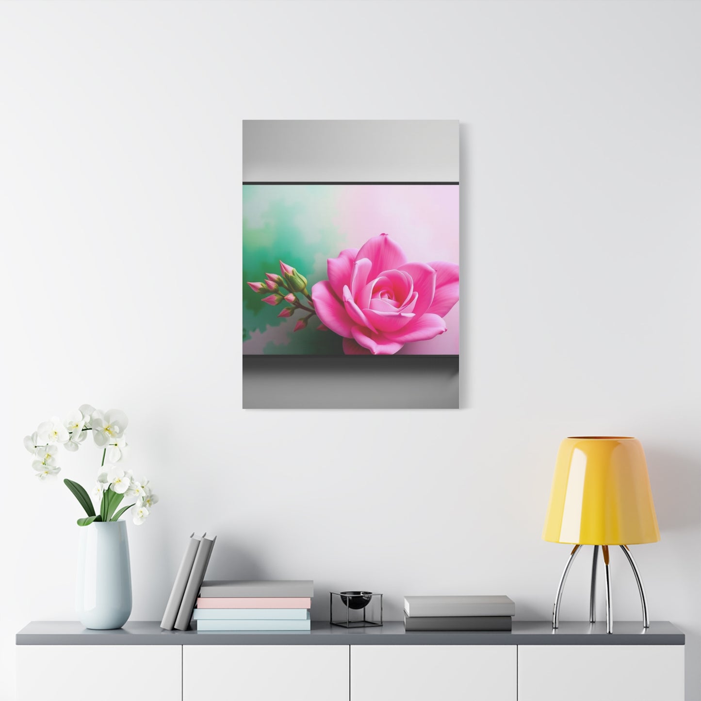 Green & Pink Canvas Art Refined Canvas Wall Art & Canvas Print