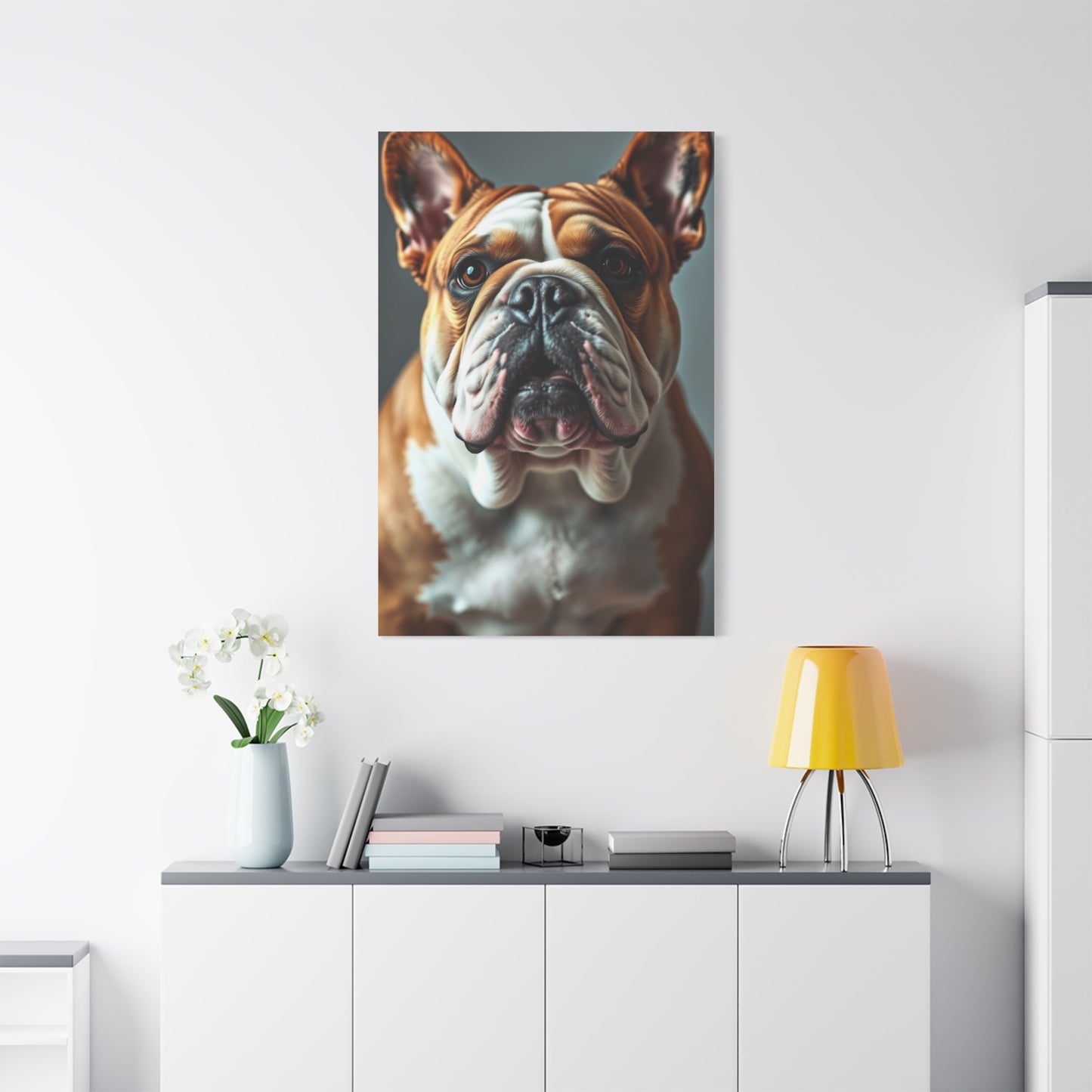 Vision Bulldog Art Art Wall Art & Canvas Print
