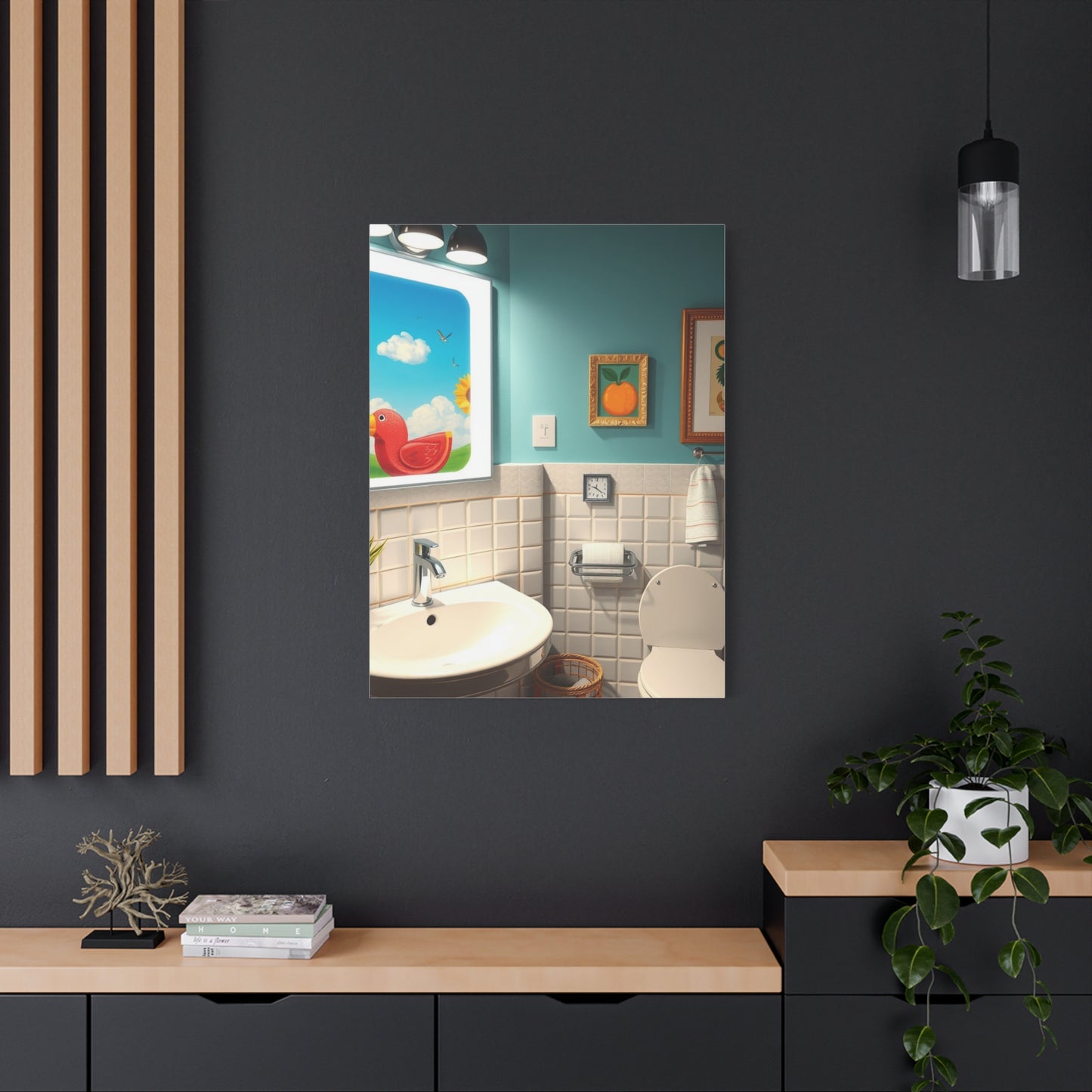 Masterpiece Kid’s Bathroom Art Vision Wall Art & Canvas Print