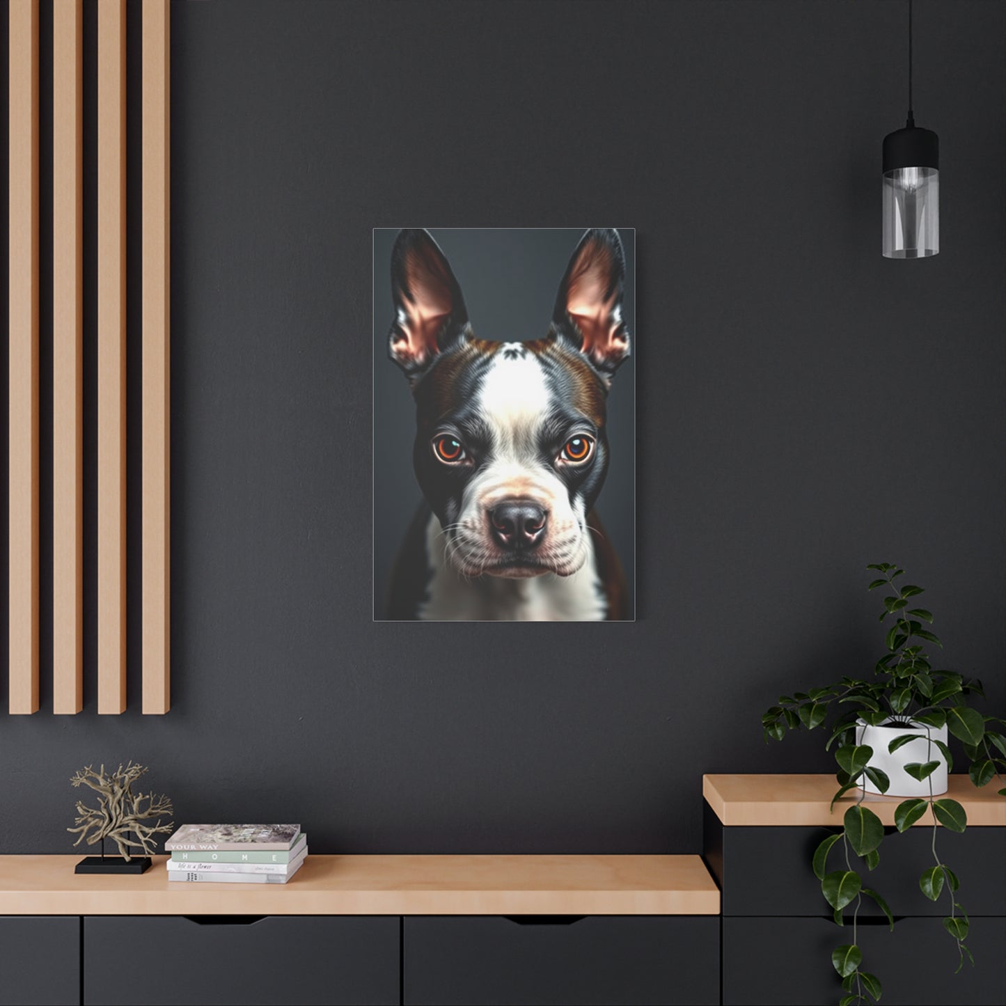 Supreme Boston Terrier Art Collection Wall Art & Canvas Print