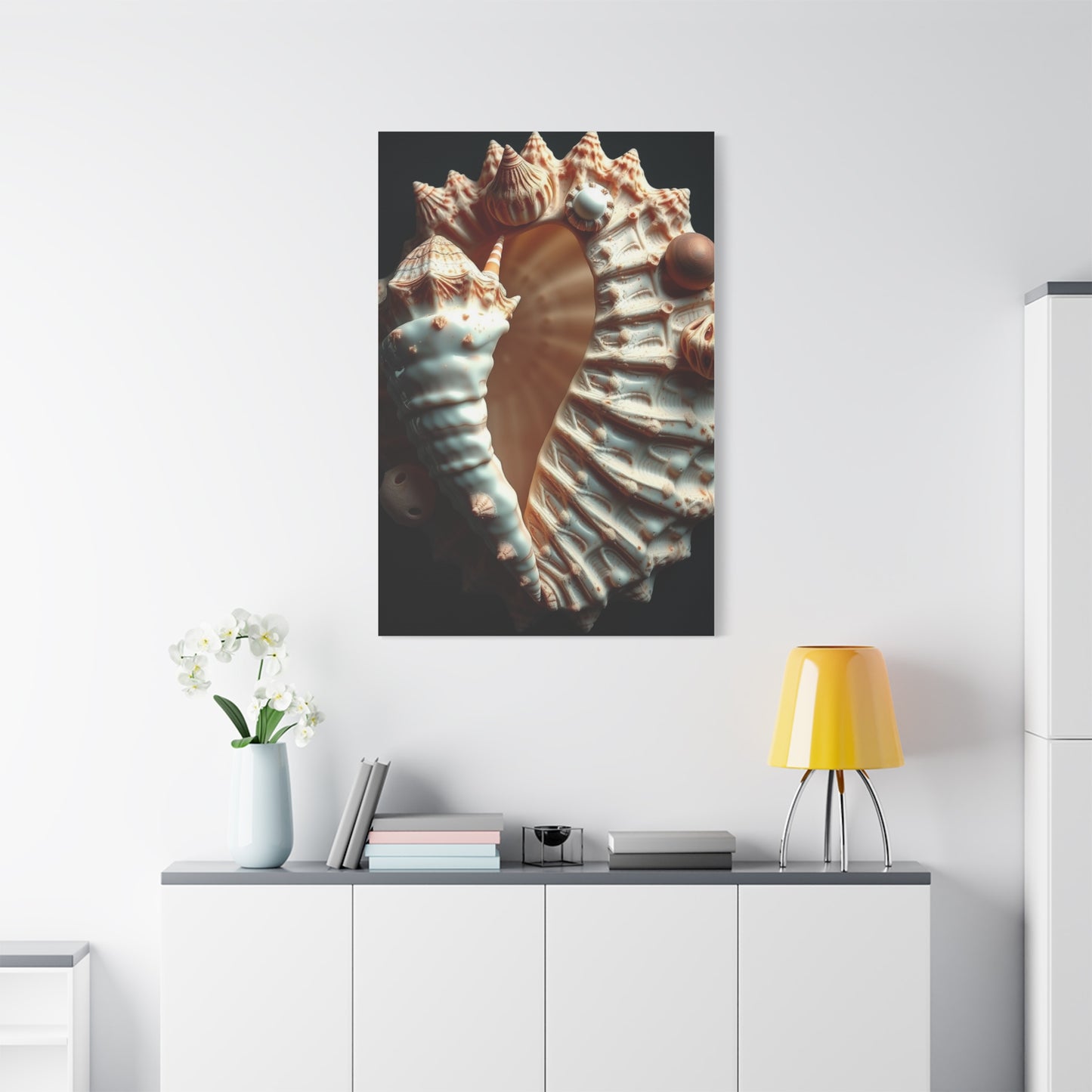 Masterpiece Shells Art Vision Wall Art & Canvas Print