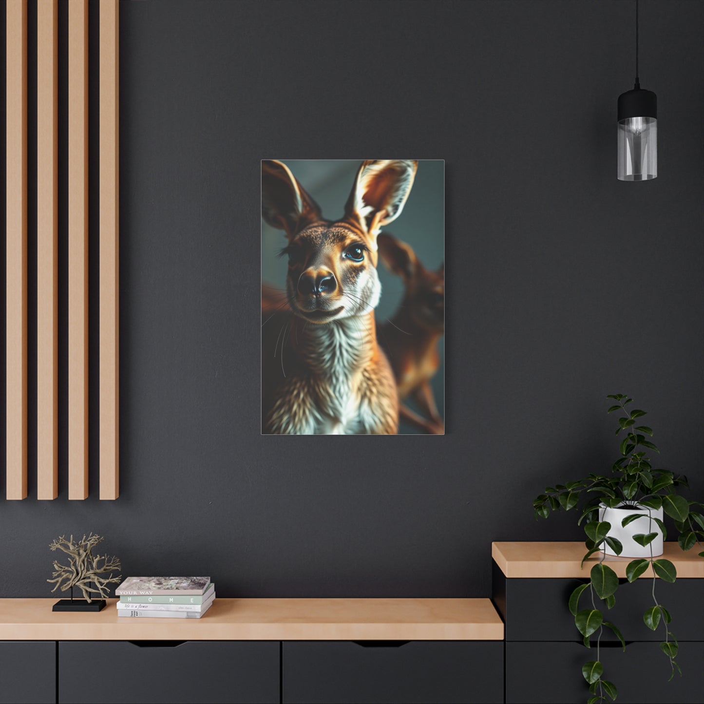 Kangaroo Art Luxury Canvas Wall Art & Canvas Print