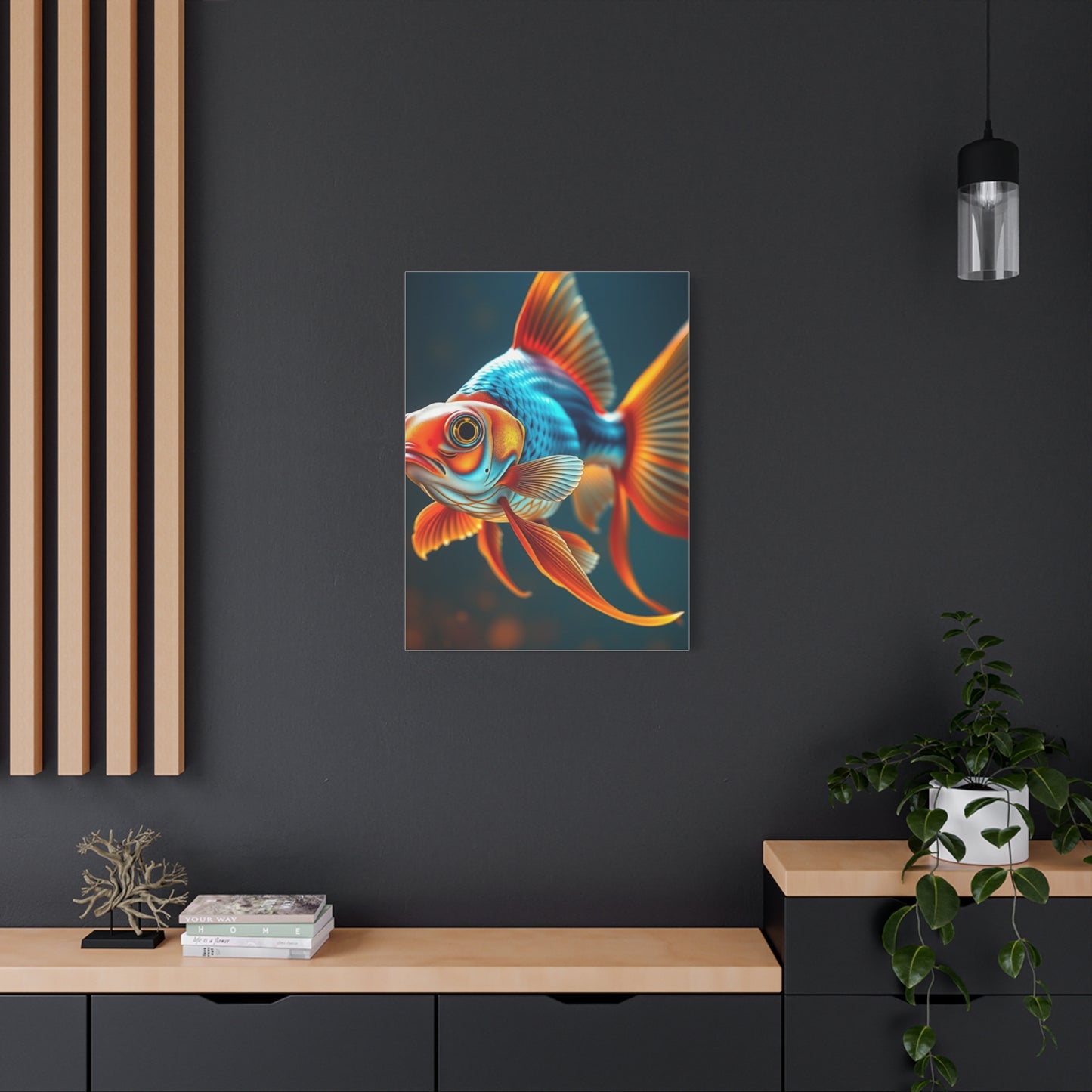 Goldfish Art Luxury Canvas Wall Art & Canvas Print