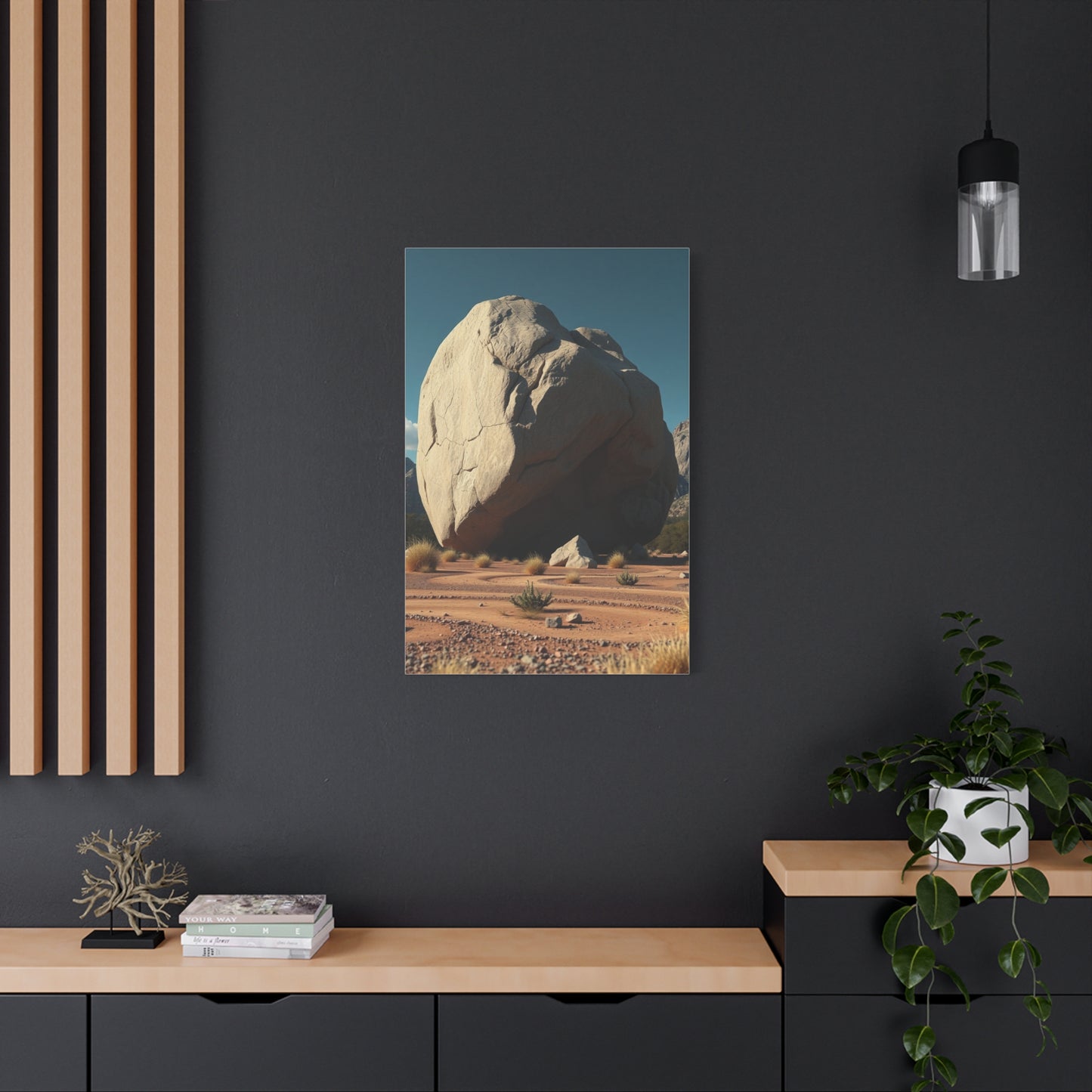 Masterpiece Boulder Art Vision Wall Art & Canvas Print