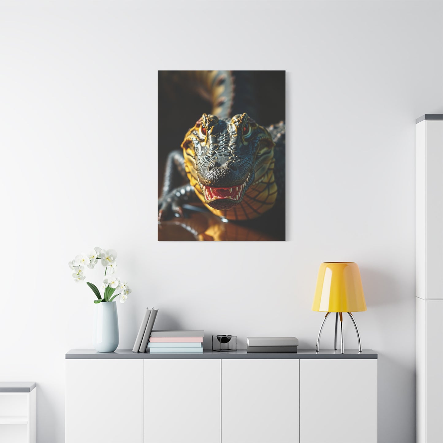 Supreme Crocodile & Alligator Art Collection Wall Art & Canvas Print