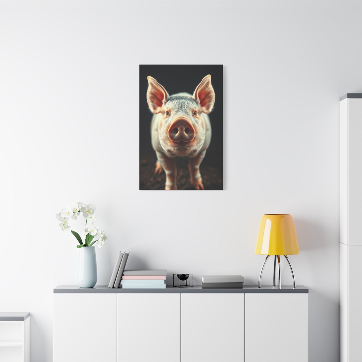 Masterpiece Pig Art Vision Wall Art & Canvas Print