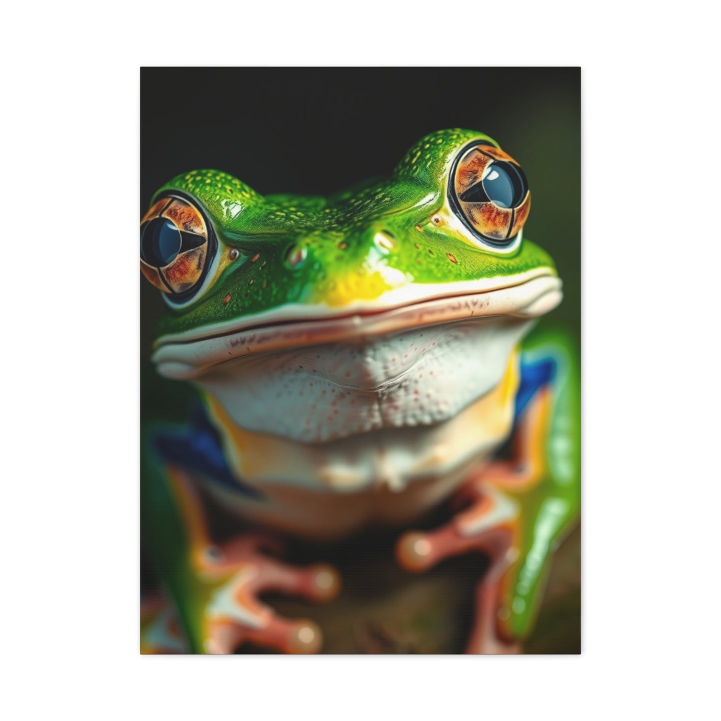 Frog Art Luxury Canvas Wall Art & Canvas Print