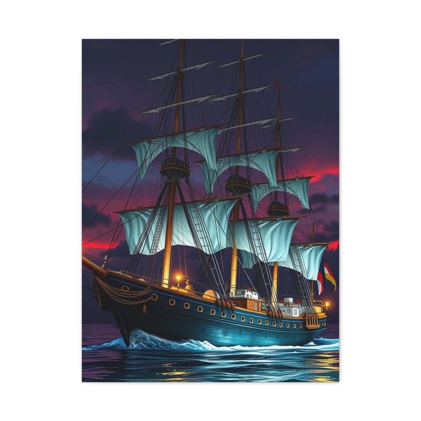 Elite Ship Art Vision Wall Art & Canvas Print