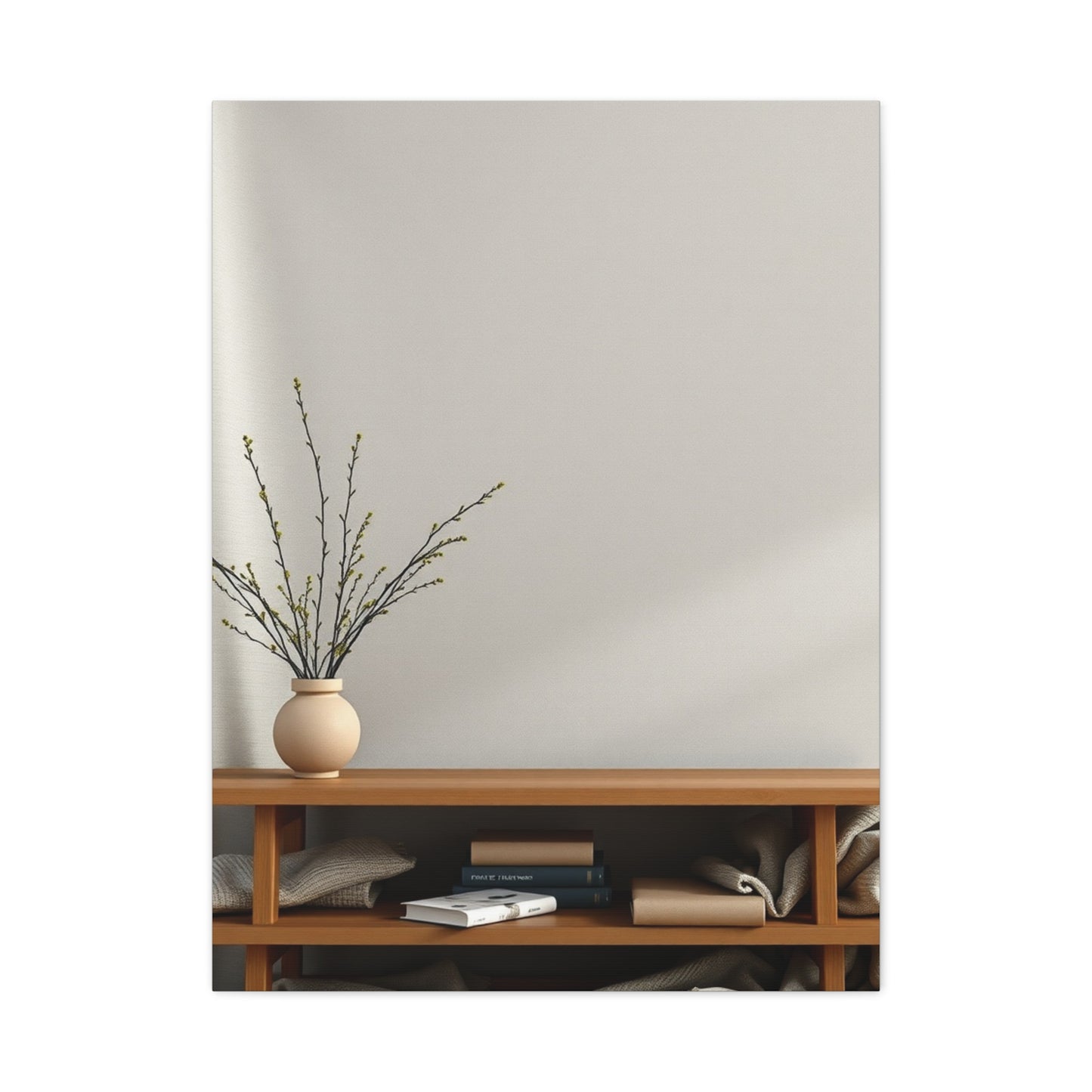 Elite Taupe, Linen, and Gray Art Vision Wall Art & Canvas Print