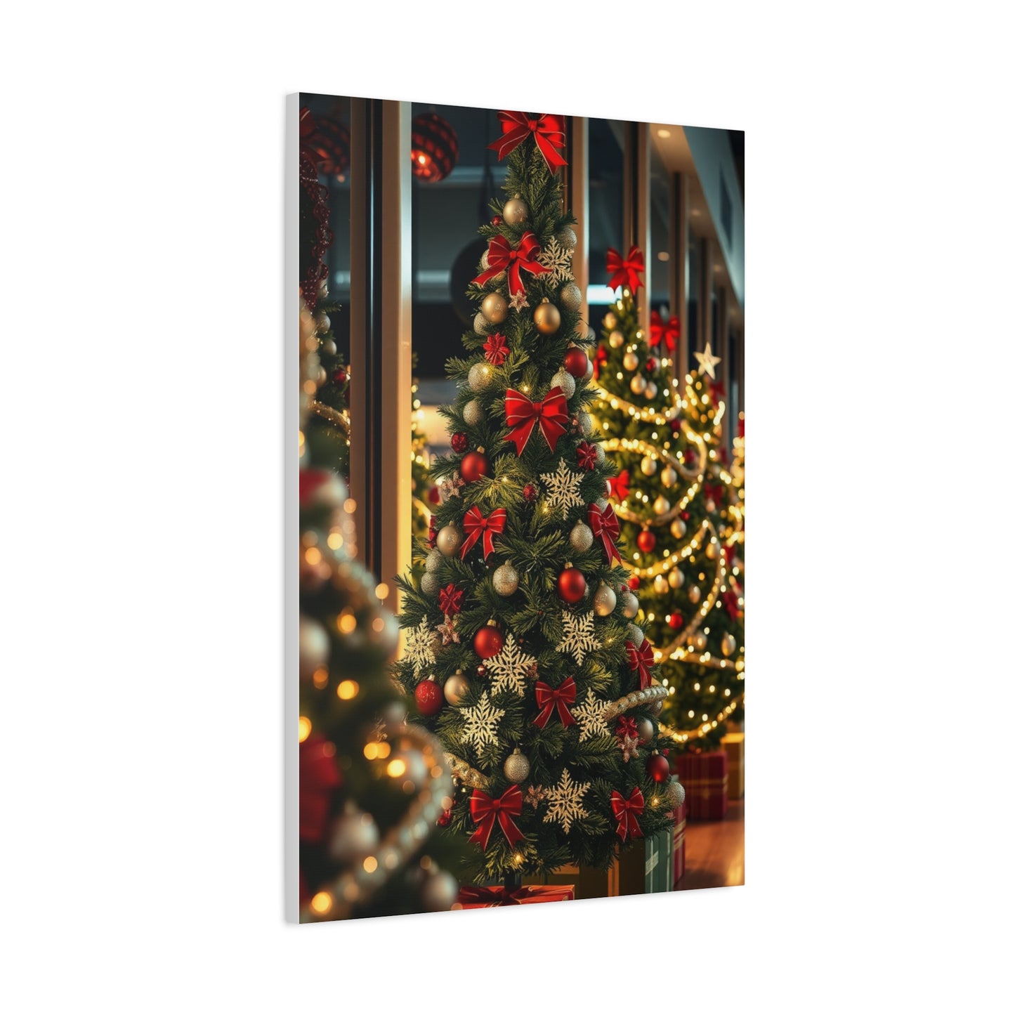 Elite Christmas Trees & Wreath Art Vision Wall Art & Canvas Print