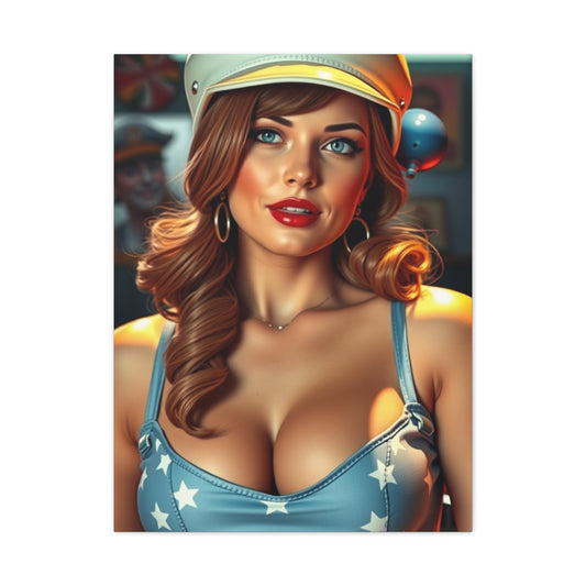 Masterpiece Pin-Ups Art Vision Wall Art & Canvas Print