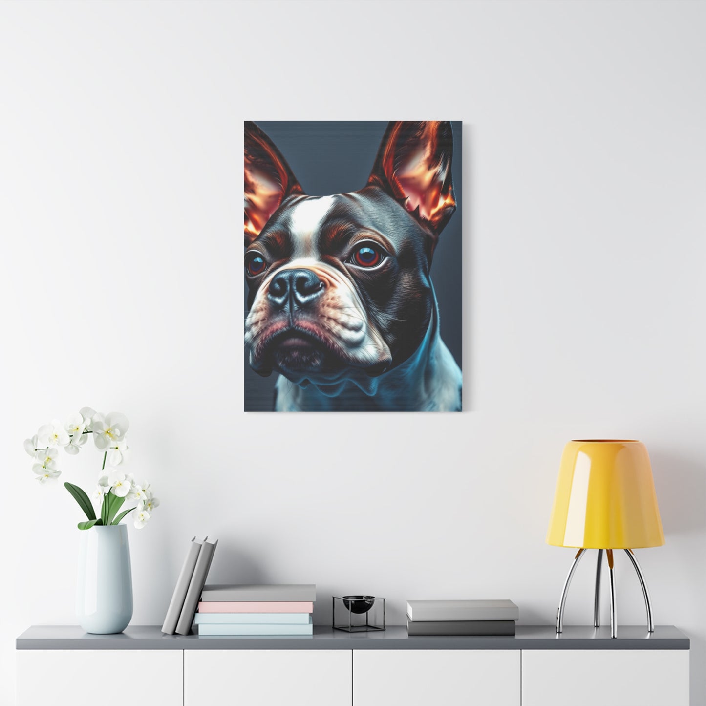 Supreme Boston Terrier Art Collection Wall Art & Canvas Print